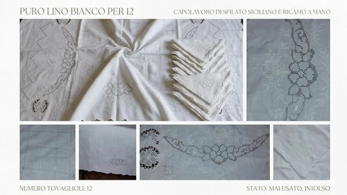Splendida preziosa tovaglia - preziosa,