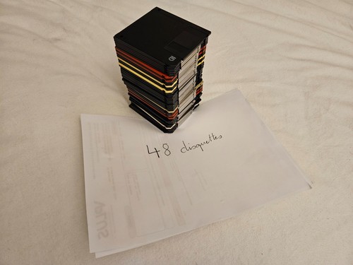 Lot disquettes 3 5 - lot,