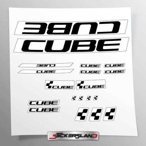Kit adesivi cube bicicletta - kit,