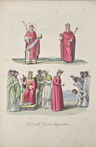 Antica stampa 1858 vesti - 1858,