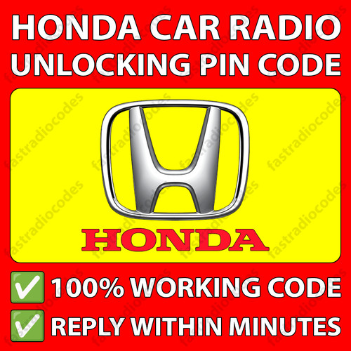 Honda radio chiave - ✅honda, sblocco