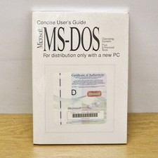 MS-Dos V6.22 Libretto Guida