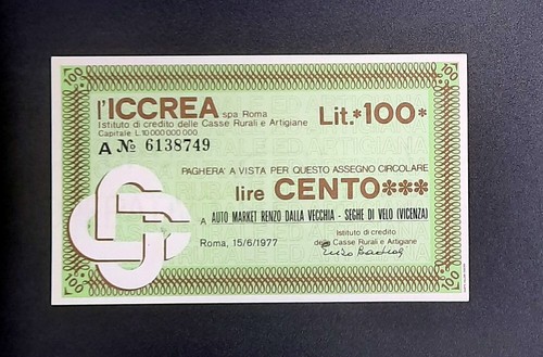 Miniassegni iccrea automarket - miniassegni,