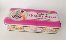 ♥ VECCHIA SCATOLA IN LATTA MACKINTOSH'S QUALITY STREET CHICILATES VINTAGE PINK