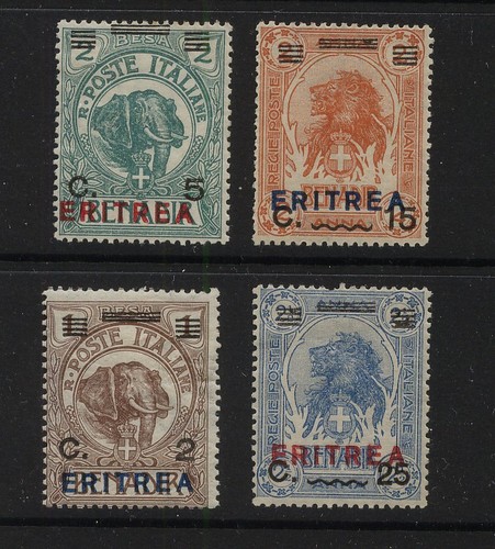 Eritrea 85 catalogo - 81,82,84,85,