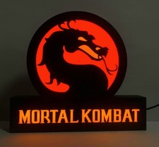 Scatola luminosa logo Mortal