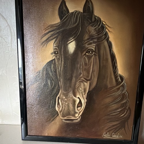 Ritratto cavallo dipinto a - di,