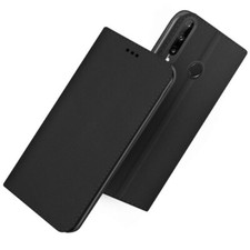 Custodia per HUAWEI P40 LITE E / ART-L29N Cover libro stand portafoglio + VETRO