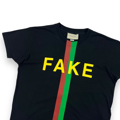 Shirt gucci finta non nera - gucci,