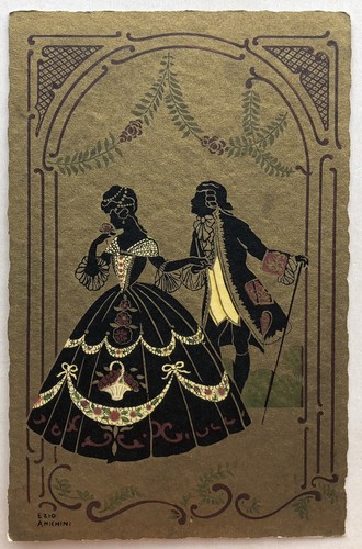 Cartolina donnine ezio - cartolina,