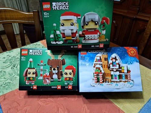 Lego brickheadz natale casa - +,