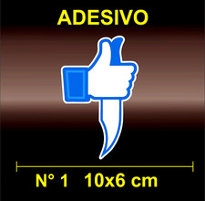 Adesivi stickers like knife - adesivi,