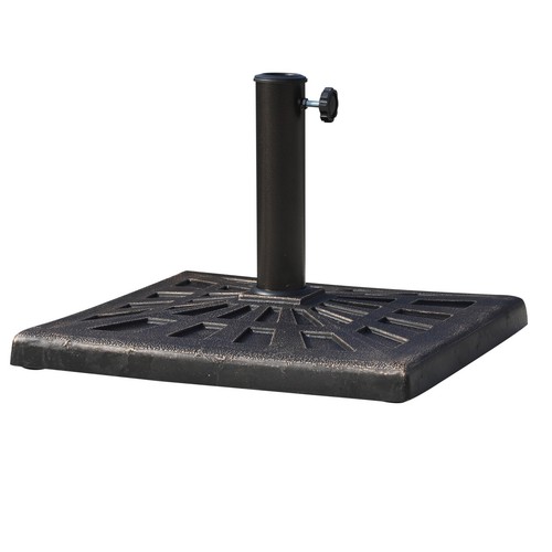 Outsunny base per ombrellone - outsunny,