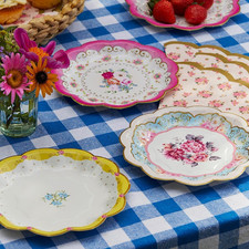 Piatti Carta Vintage Floreali