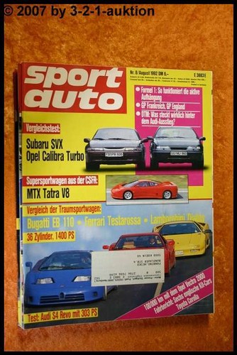 Auto sportiva bugatti eb - sportiva,