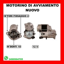 MOTORINO DI AVVIAMENTO NUOVO