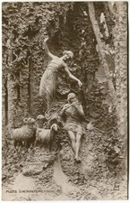 Primi '900 Flute Enchanteresse Pecore Capre Suonatore FP B/N Mastroianni