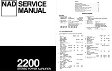 NAD 2200 Schematic Diagram