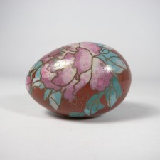 UOVO UOVA IN SMALTO CLOISONNè CINESE CINA VINTAGE CHINESE EGG IN ENAMEL V674