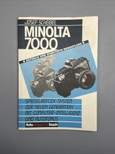Minolta 7000 sistema reflex