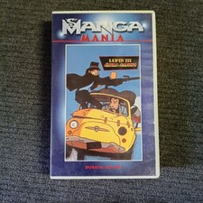 VHS MANGA MANIA - LUPIN III IL CASTELLO DI CAGLIOSTRO