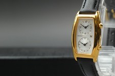 Orologio Donna Vintage 1995 N MINT Seiko Noie 1E20-3A00 Dual Time Gold Qz GIA...