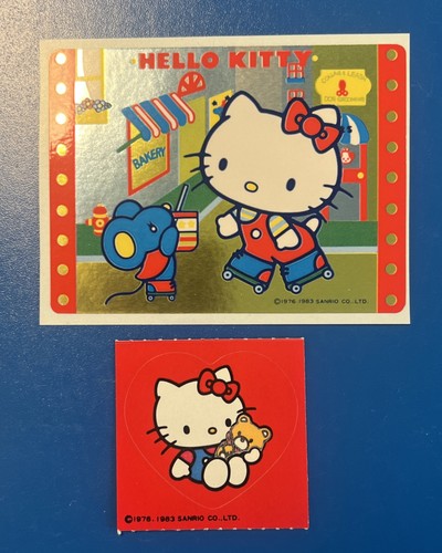 Adesivi vintage anni sanrio - adesivi,