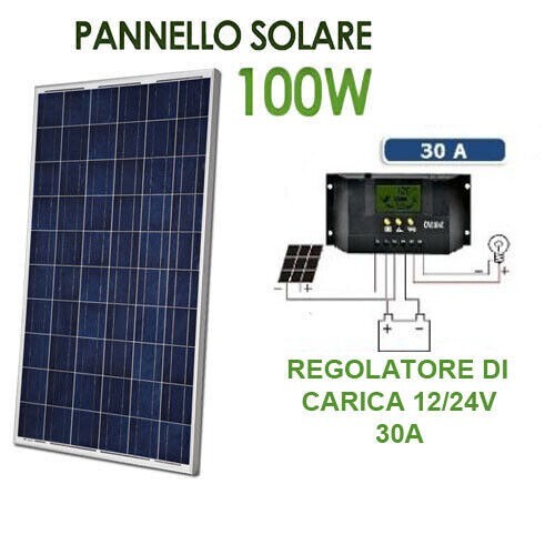 Kit 100w pannello - 100w, energia