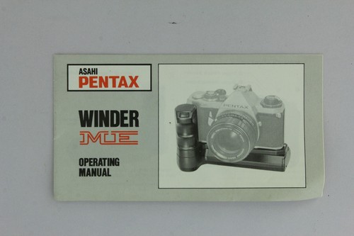 Pentax winder istruzioni - pentax, me
