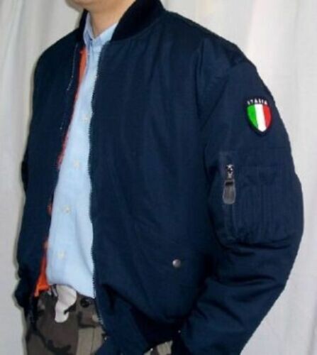 Bomber blu taglia - blu, xl