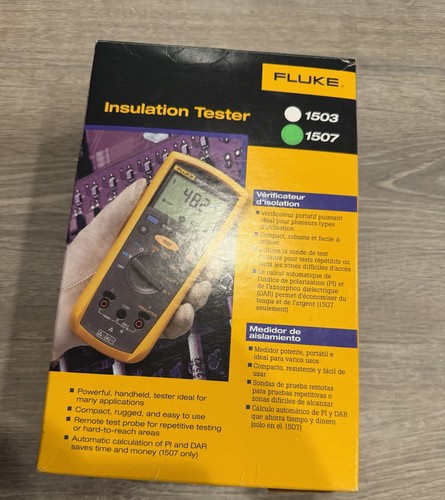 Fluke 1507 tester - fluke,