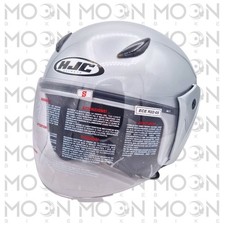 Casco Jet HJC CL-23S Light Silver Taglia S Scooter Moto Super Offerta