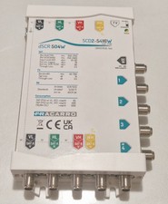 FRACARRO SCD2‑5416W Multiswitch dCSS 5 In 4 Out | dSCR 504W Sky Q Tivùsat