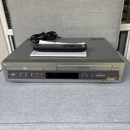Sony dvd vhs combo slv - slv, d100