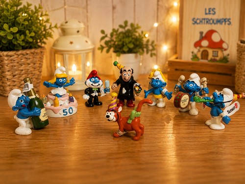 Puffi smurfs schlumpf serie - schlumpf,
