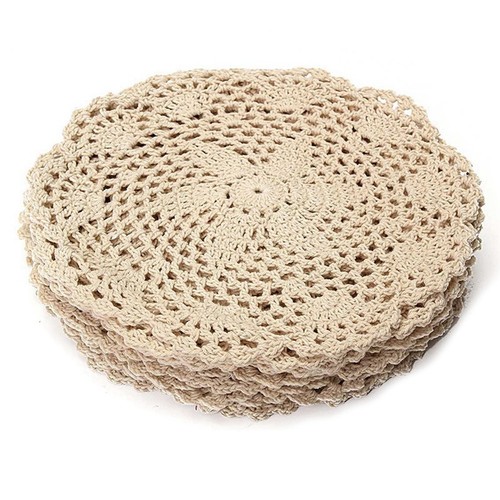 12pcs cotone vintage tondi - 12pcs,