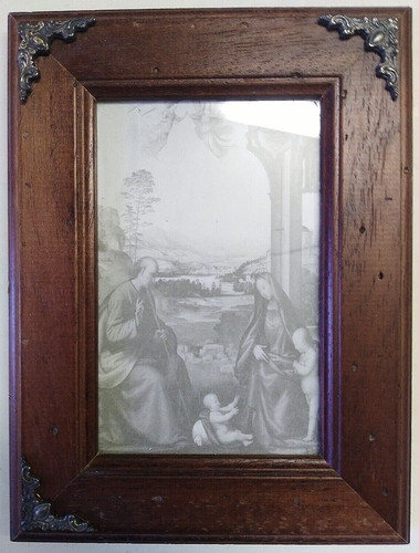 Cornice con foto nativita - ,