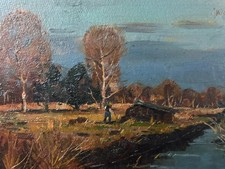 DIPINTO OLIO PAESAGGIO