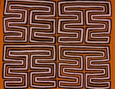 Traditional Orange Black And