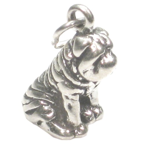 Charm argento sterling cane - charm,