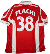 maglia calcio vintage ANCONA Serie B FLACHI #38 1997 1998 home KAPPA