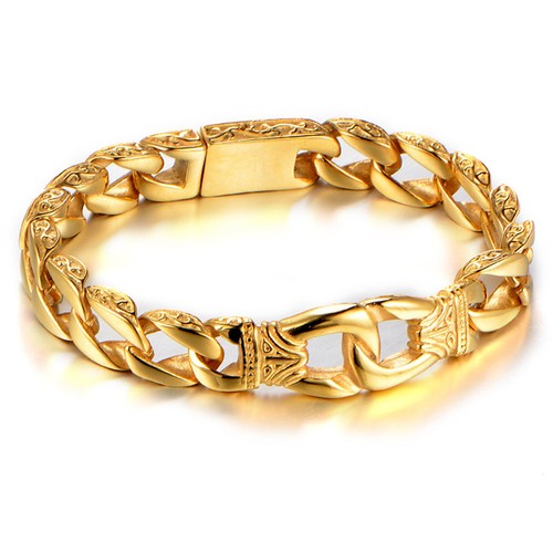 Bracciale uomo acciaio inox - bracciale,
