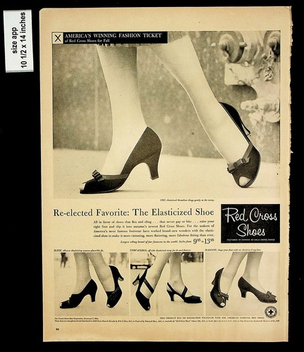 Scarpe croce rossa - 1956,