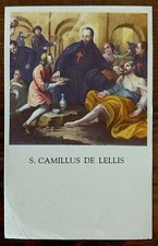 SANTINO S. CAMILLUS DE LELLIS PATRONO INFERMI E OSPEDALI @ RARO @