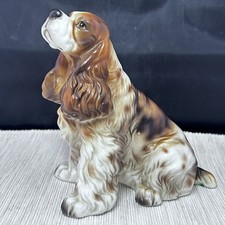 Vintage Cocker Spaniel Sitting