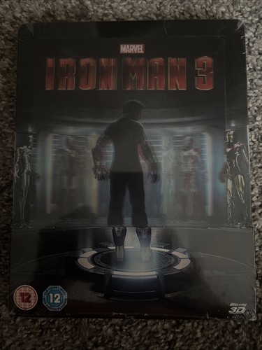 Marvel iron man blu ray - blu-ray, 3d