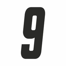 Adesivo Numero Gara per Moto