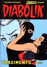 Fumetto DIABOLIK SWIISSS SECONDA RISTAMPA NUMERO 45