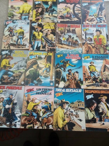 Lotto stock fumetti tex n - 16,