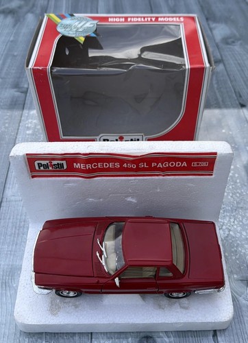 Polistil mercedes benz 450sl - mercedes-benz,